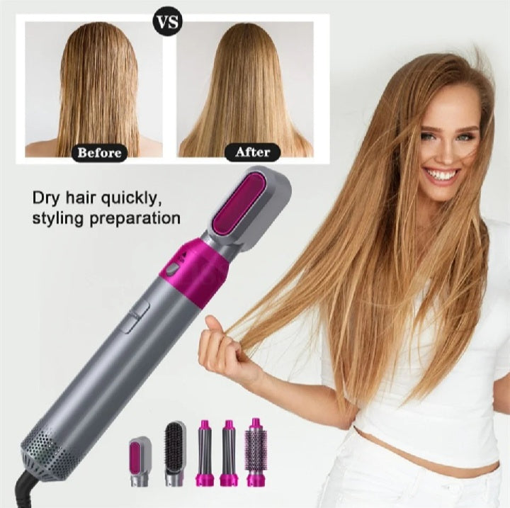 Outil de coiffure multifonction 5-en-1