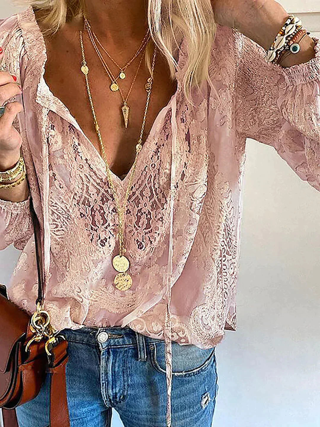 Blouse ample respirante pour femmes