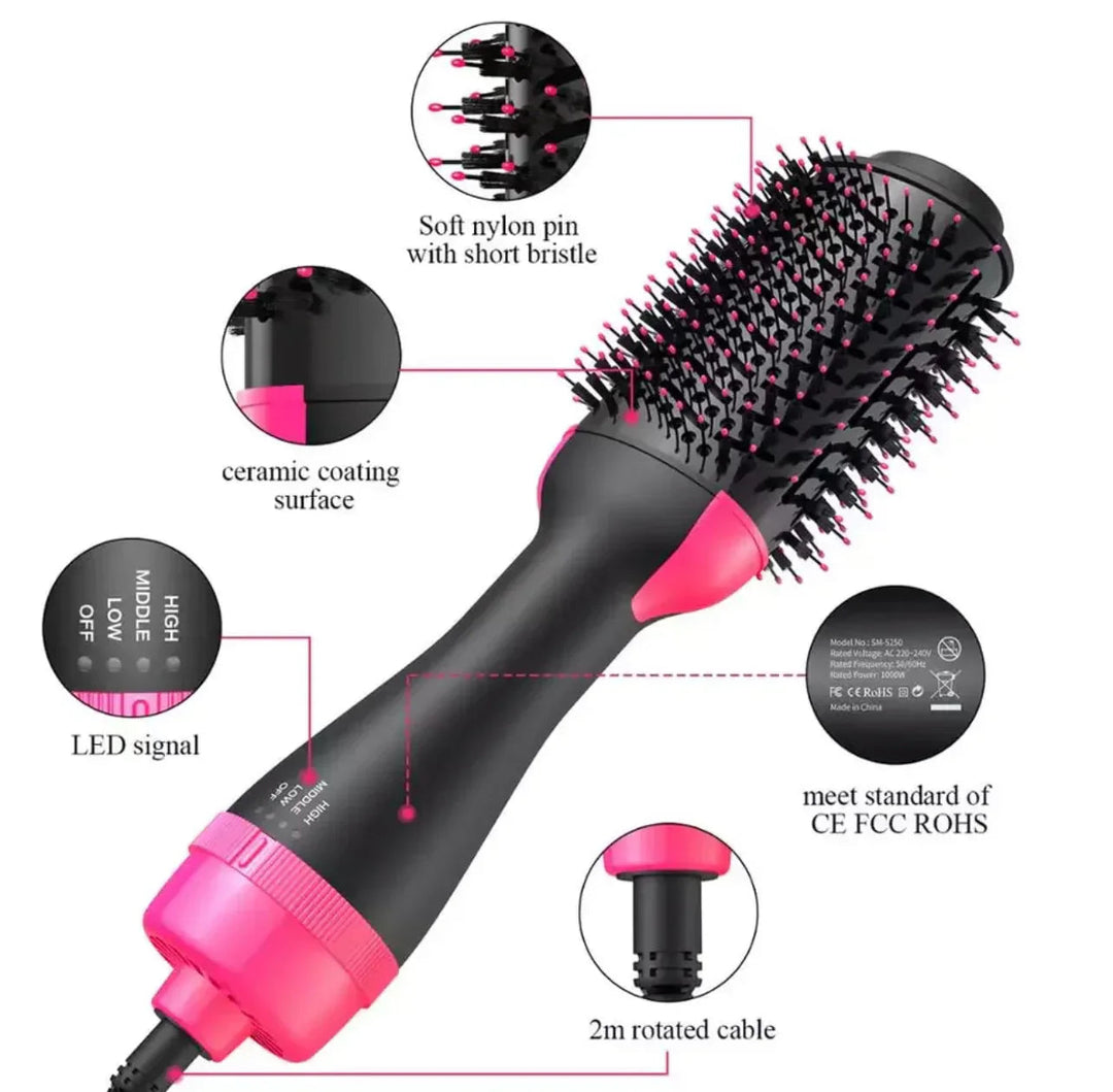 Sèche-cheveux volumateur 3-en-1 pour un coiffage facile