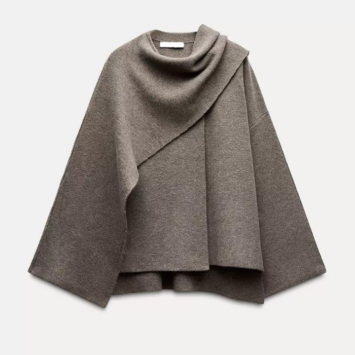 Manteau d'hiver superposé et confortable pour femmes
