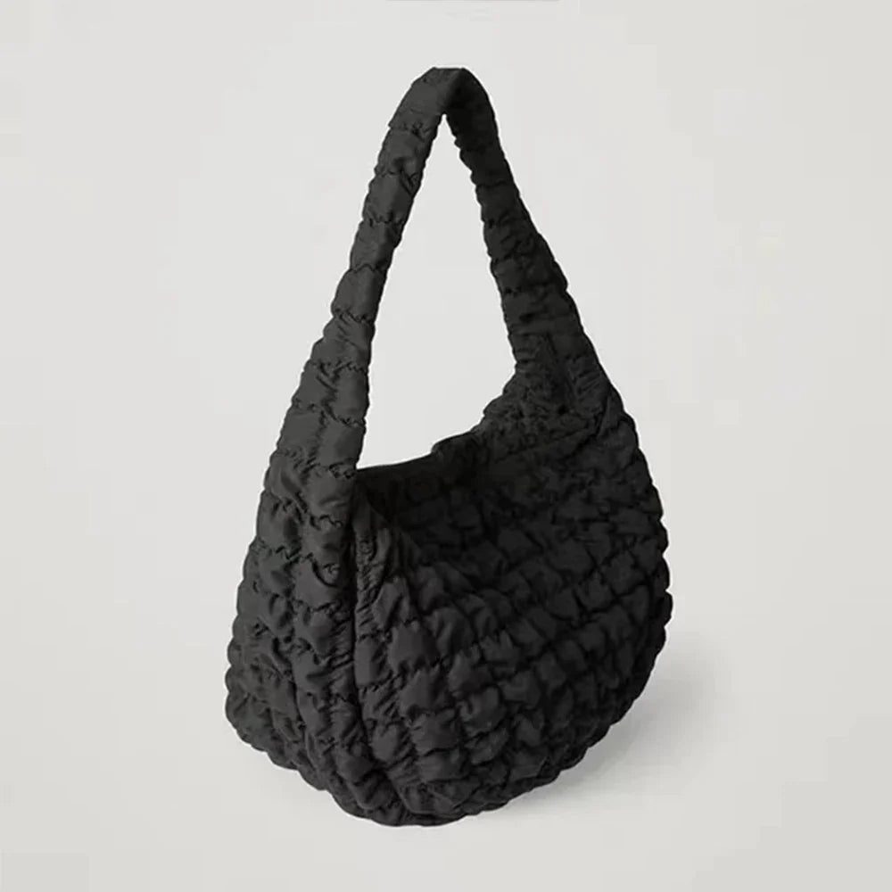 Sac d'épaule en duvet léger pour un voyage stylé