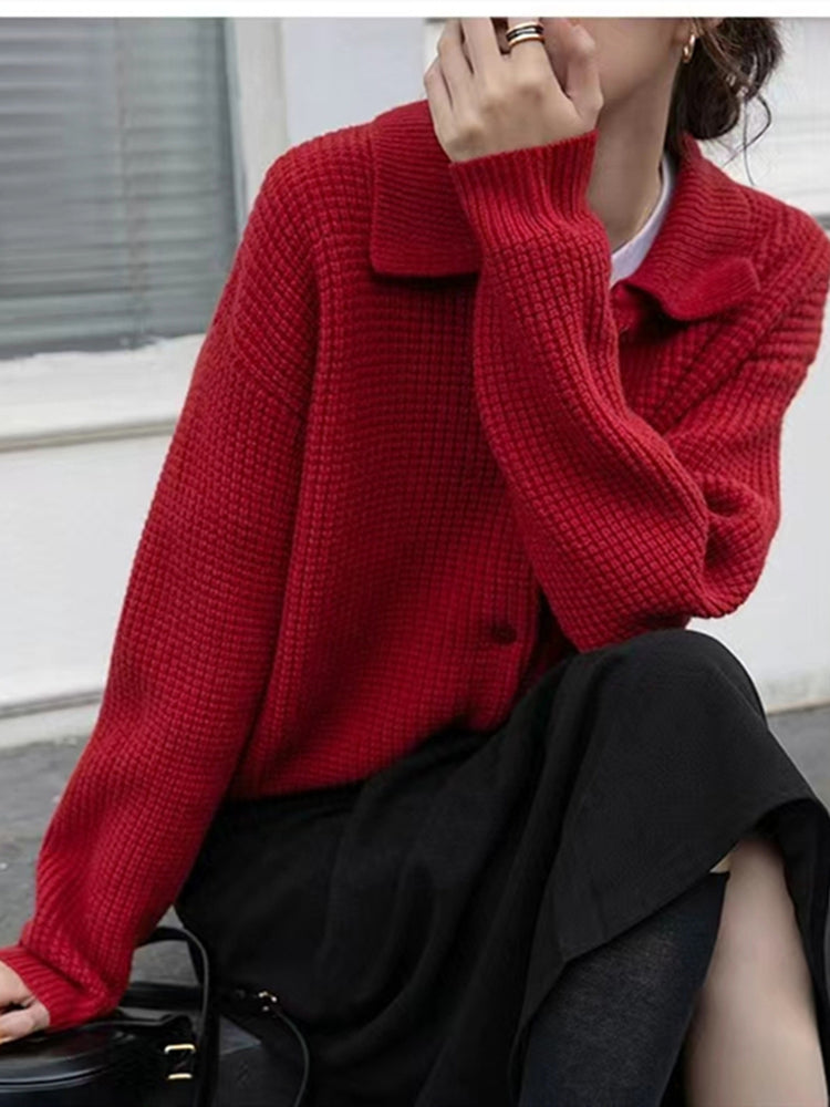 Gilet en maille lâche Jenna
