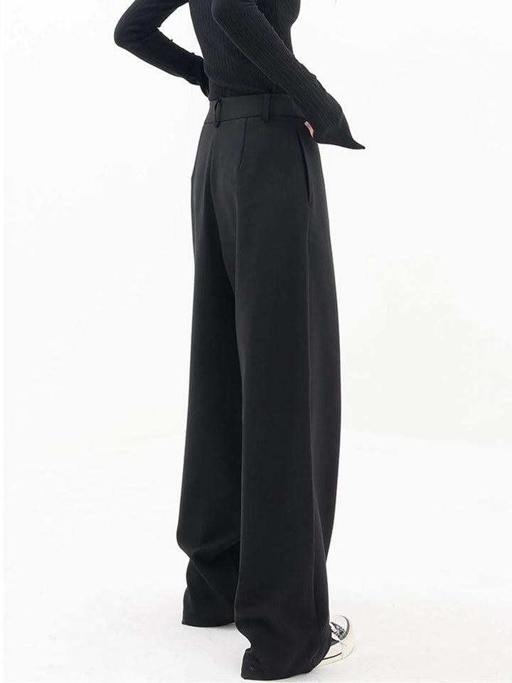 Pantalon à jambes larges fluide pour un style sans effort