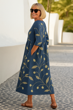 Robe Midi Décontractée pour Femmes – Élégance Quotidienne Sans Effort