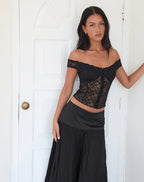 Haut court corset chic Oriana