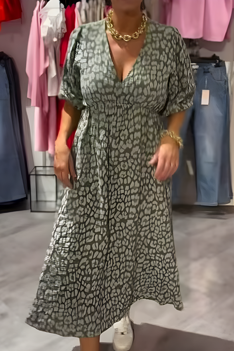 Robe d'été en lin aérien