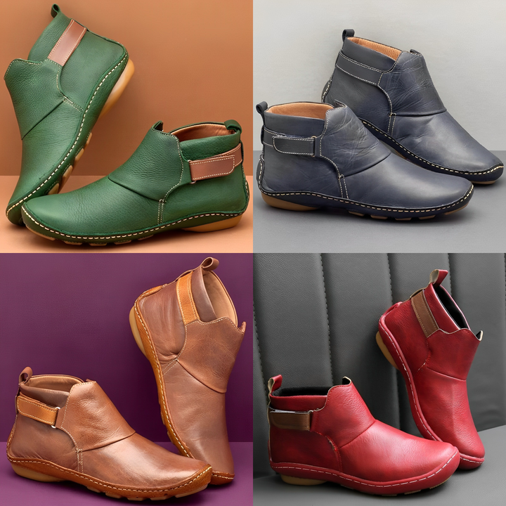 Bottes décontractées à zip à la cheville – Chaussures chics pour tous les jours