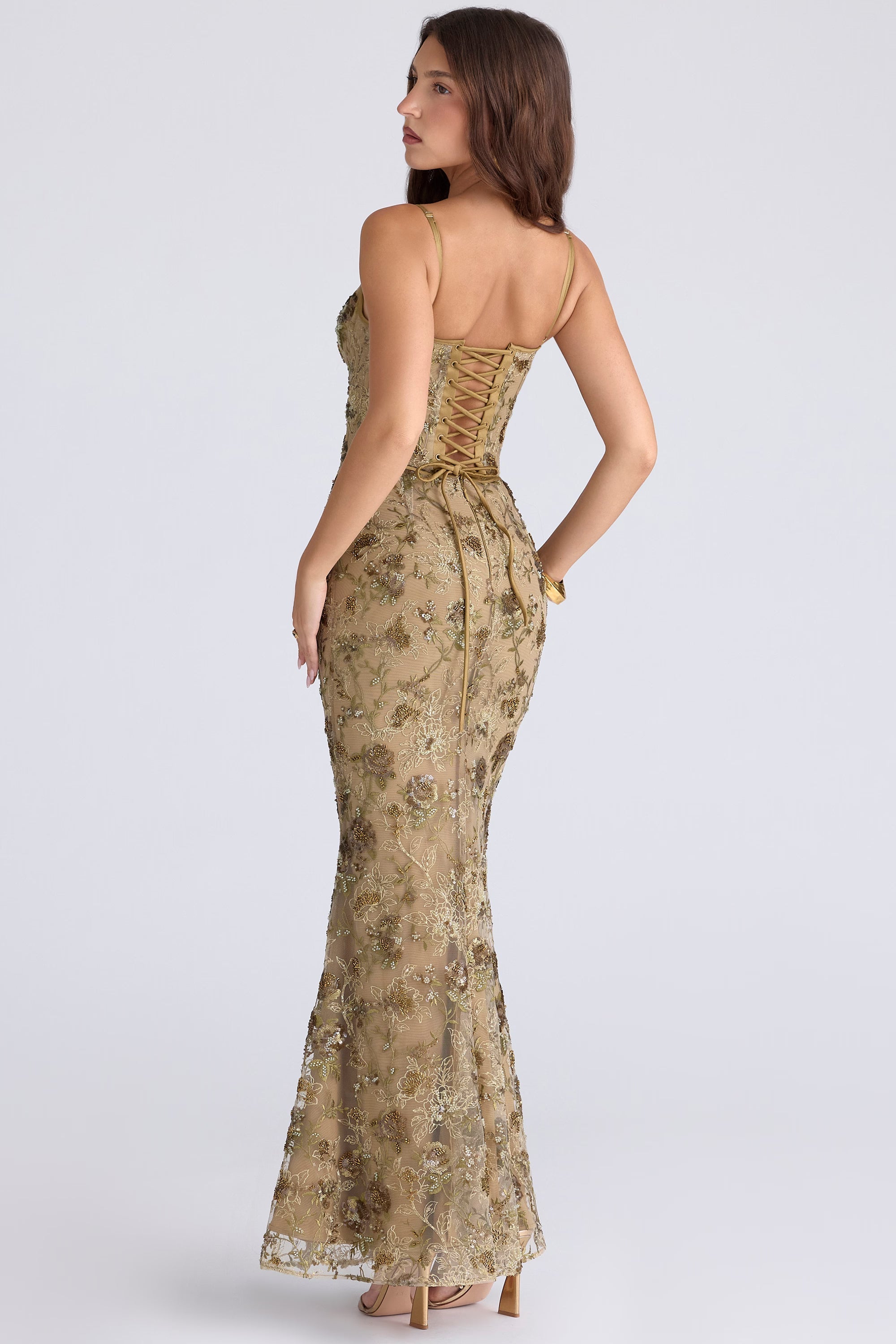 Robe longue élégante sans manches pour femmes
