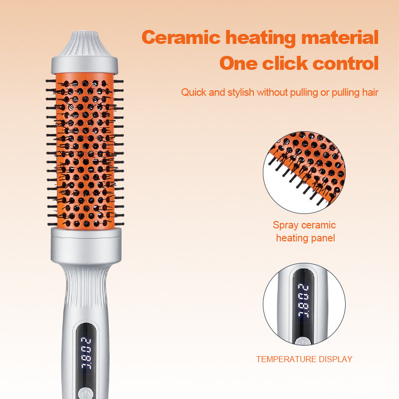 Brosse à cheveux lissante en céramique thermorésistante