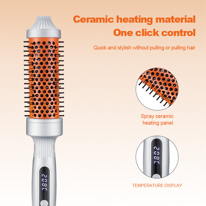 Brosse à cheveux lissante en céramique thermorésistante