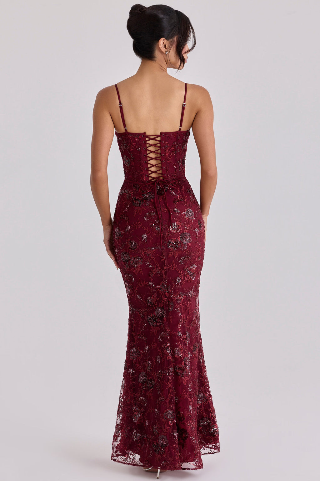 Robe longue élégante sans manches pour femmes