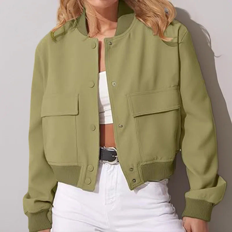 Veste Bombardier Vintage Femme