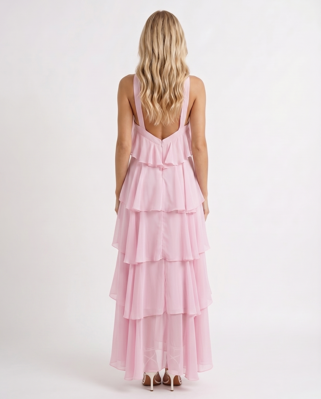 Robe longue sans manches élégante Felicia