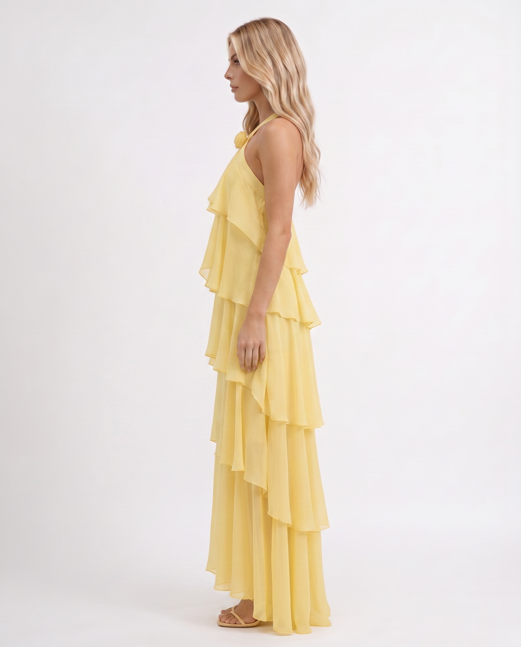 Robe longue sans manches élégante Felicia