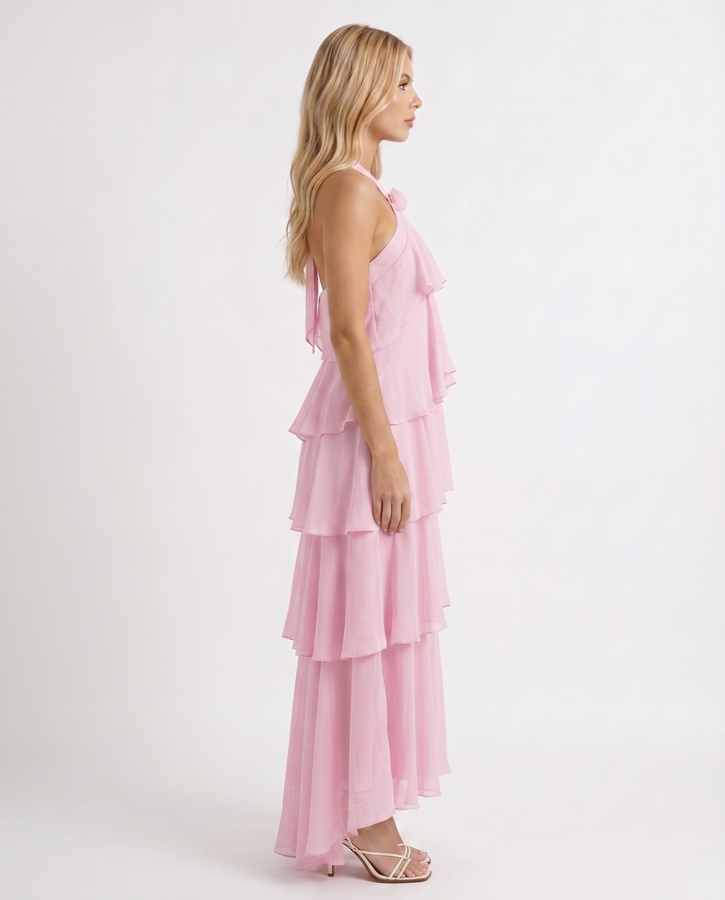 Robe longue sans manches élégante Felicia