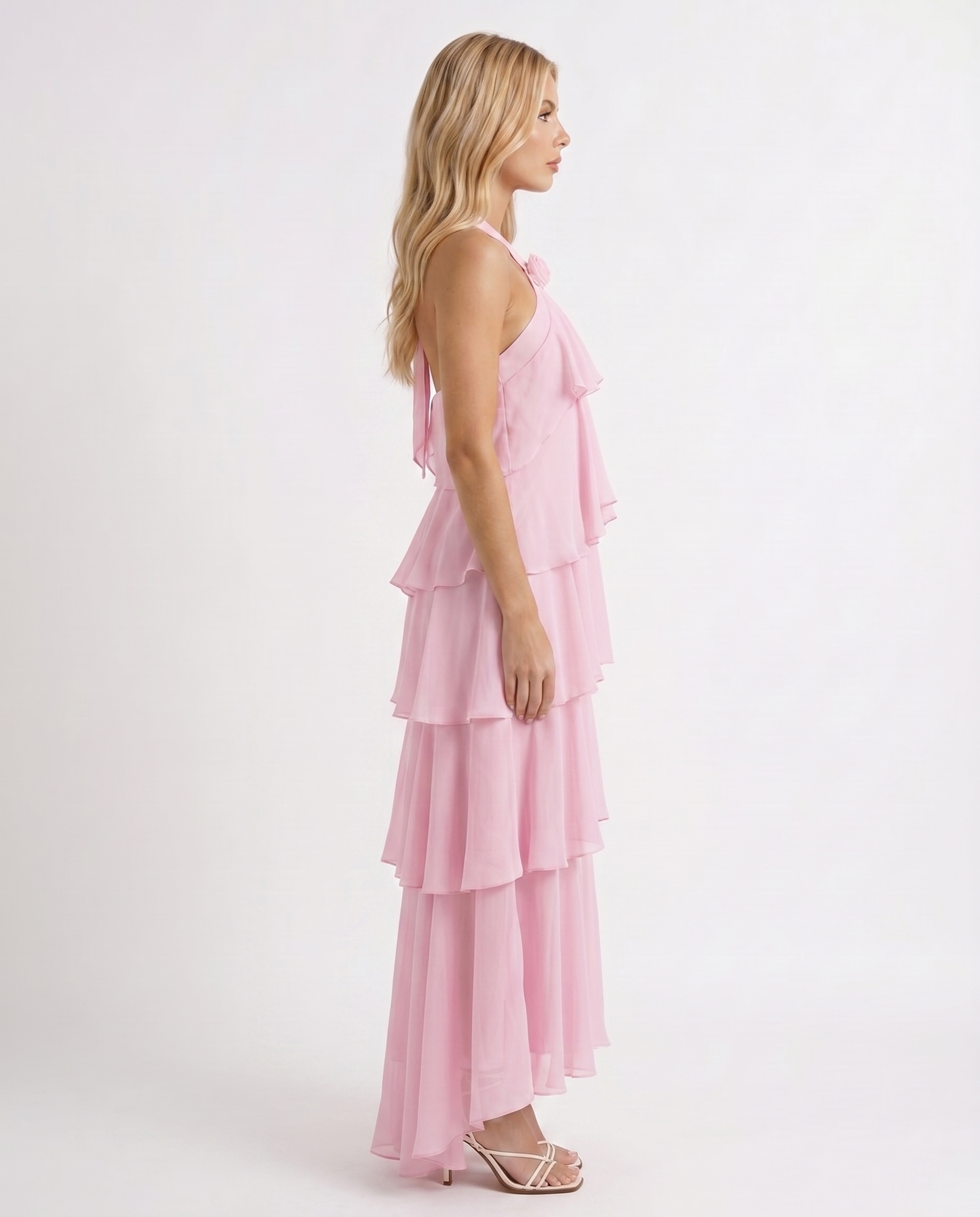Robe longue sans manches élégante Felicia