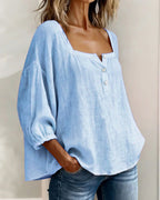 Blouse en lin légère pour femmes