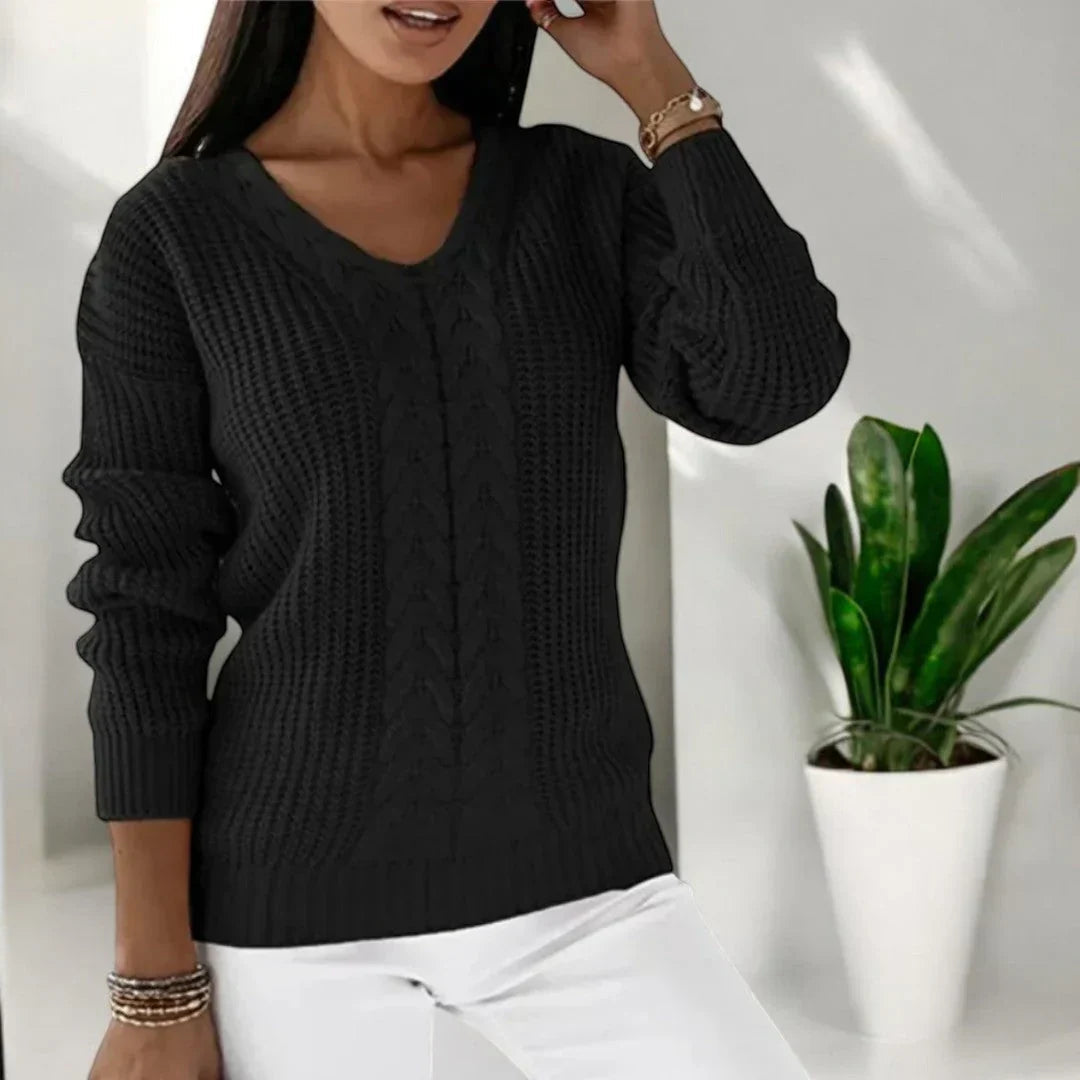 Pull en maille confortable pour femmes