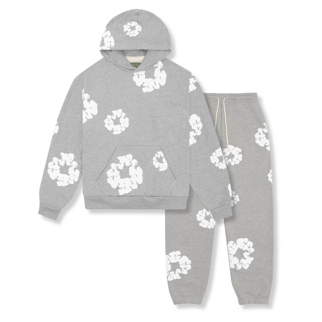 Ensemble confortable bohème floral