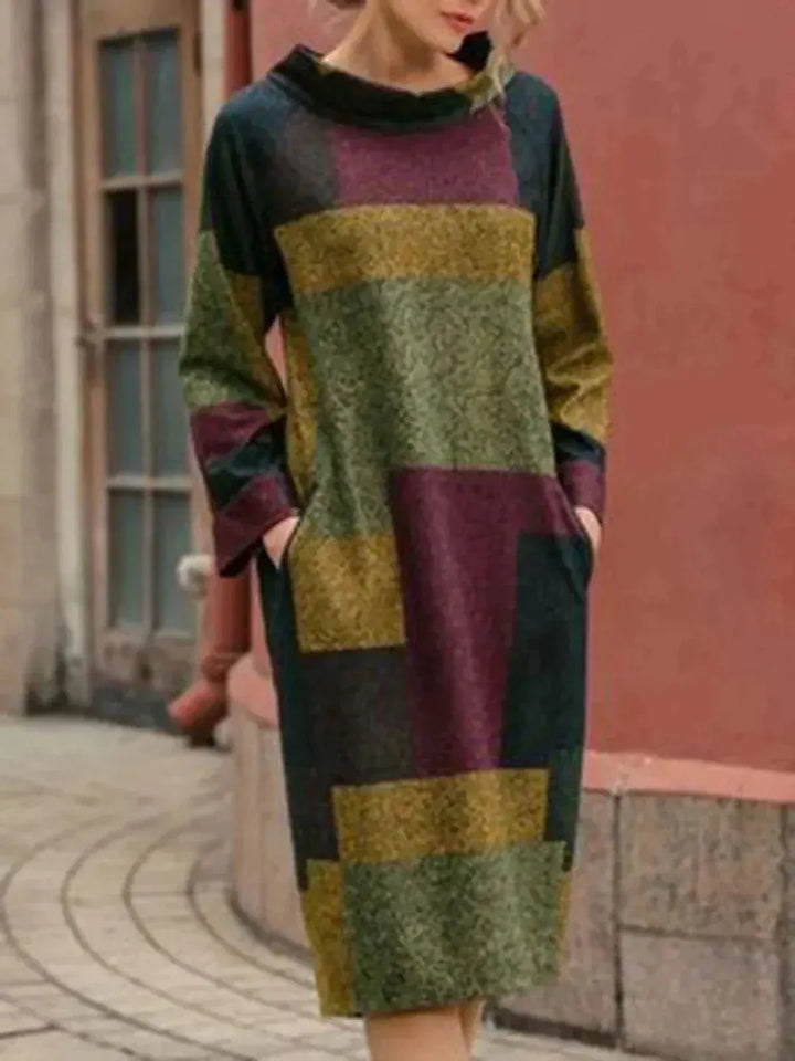 Pauline Laurent | Robe Vintage ample mi-longue