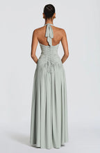 Robe longue Amaris pour femmes, robe de soirée élégante