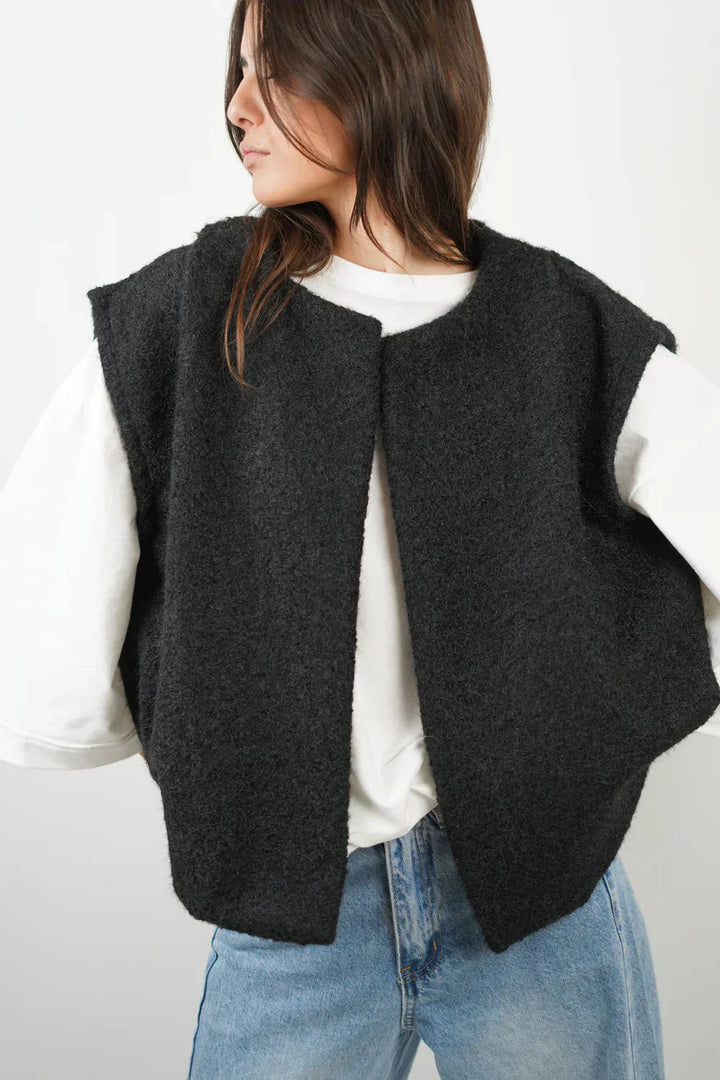 Veste Utility sans Manches avec Multiples Poches