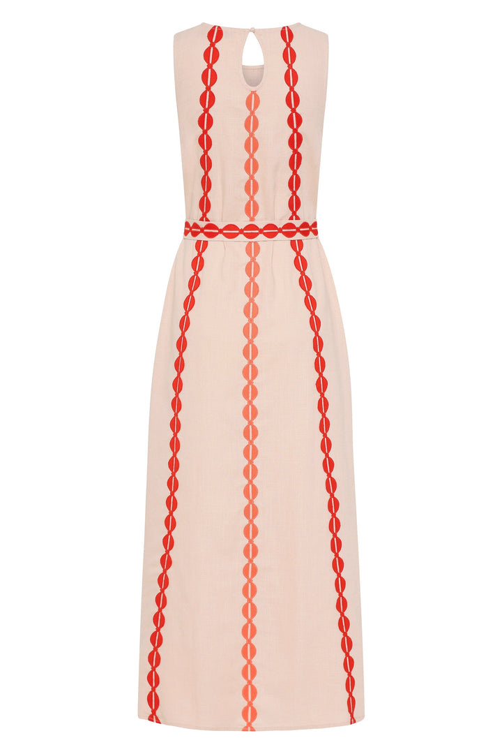 Robe portefeuille Margot en sucre de palme