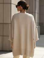 Pull en maille oversize confortable