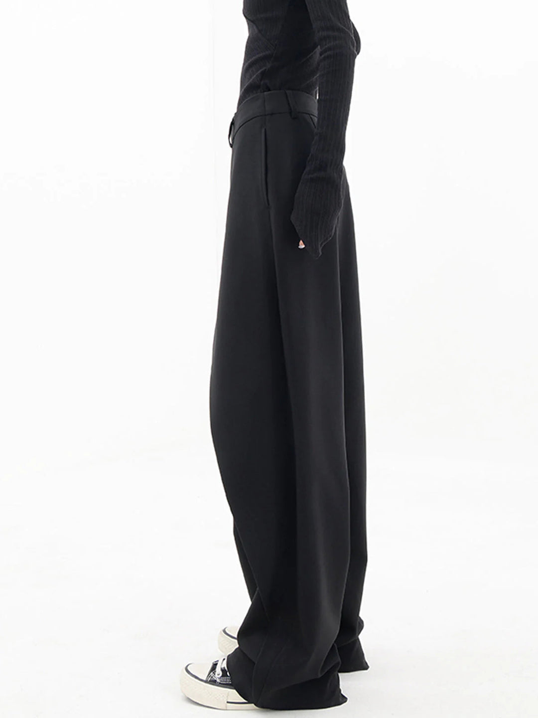 Pantalon à jambes larges fluide pour un style sans effort