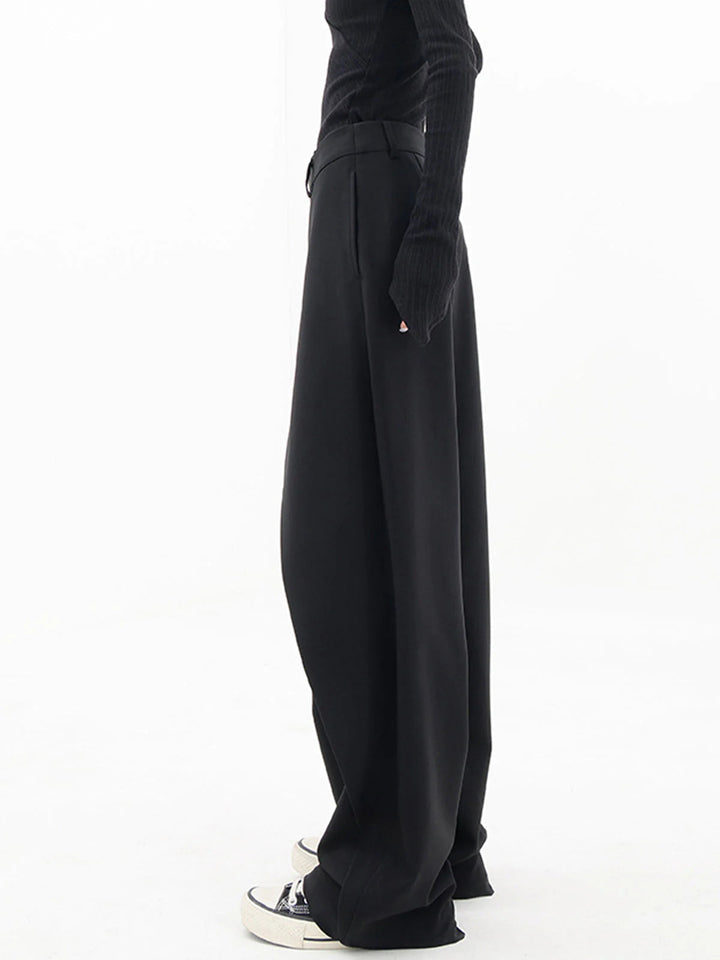 Pantalon à jambes larges fluide pour un style sans effort