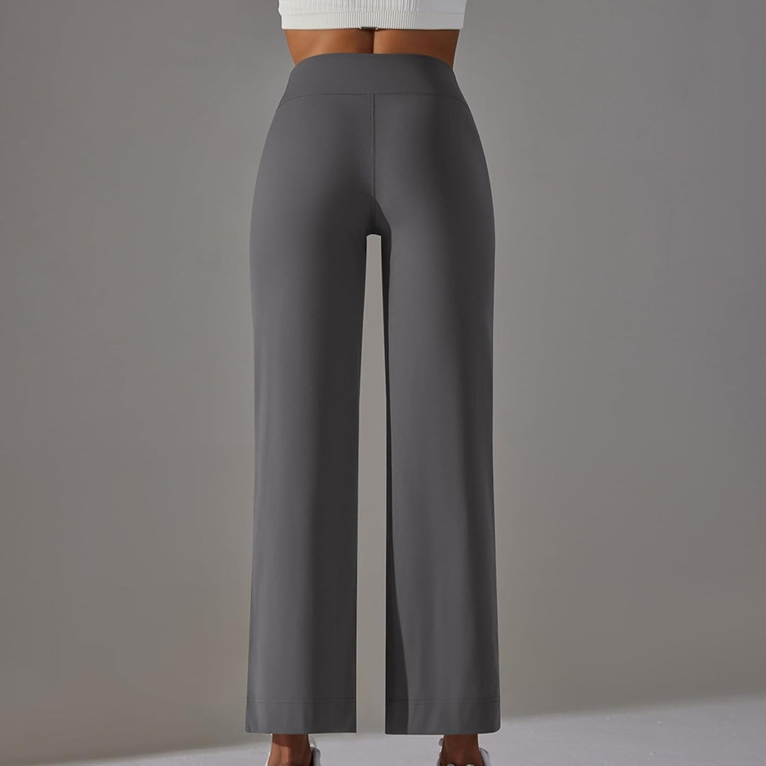 Léa Blanchet® | Pantalon large taille haute avec cordon