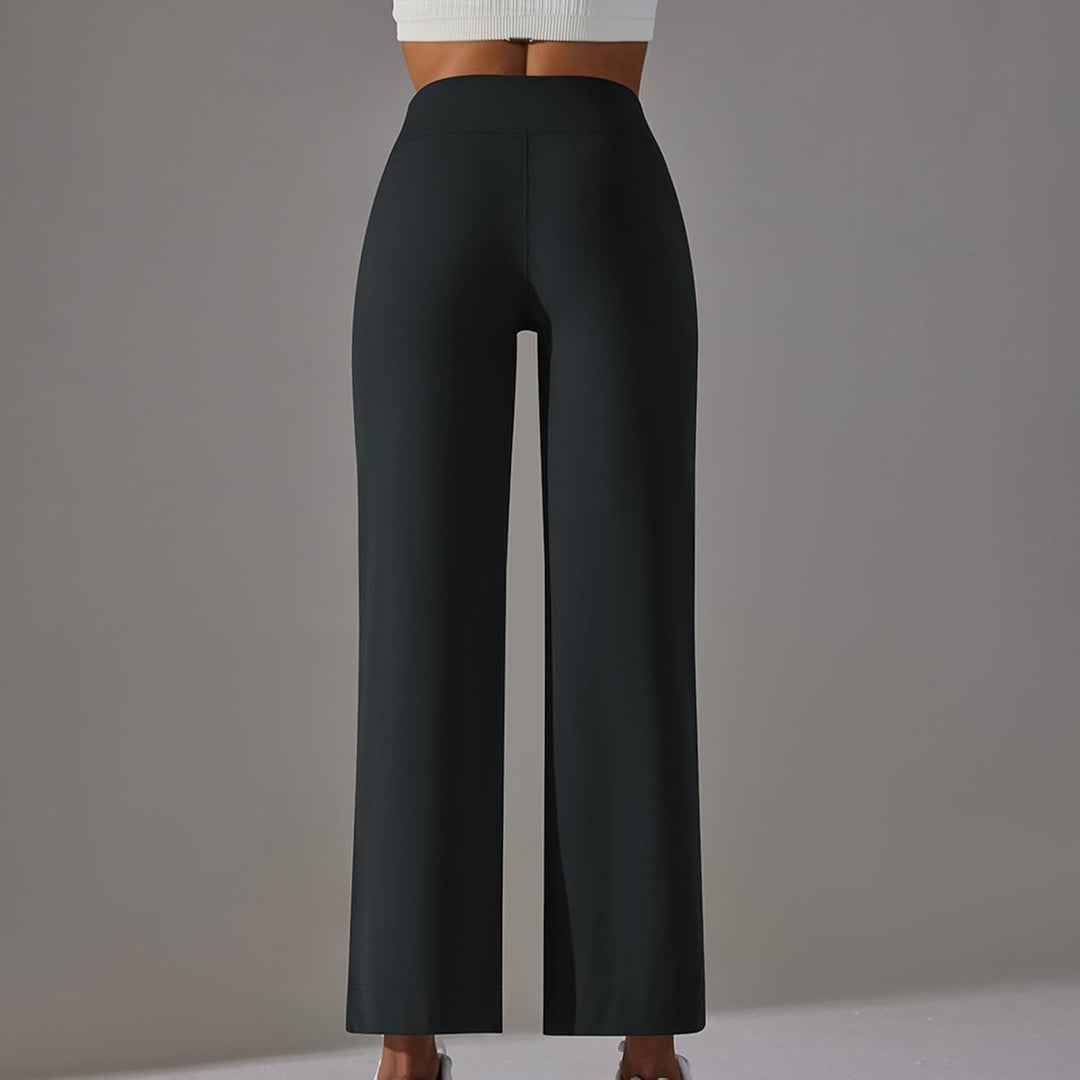 Léa Blanchet® | Pantalon large taille haute avec cordon