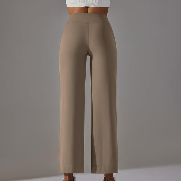 Léa Blanchet® | Pantalon large taille haute avec cordon