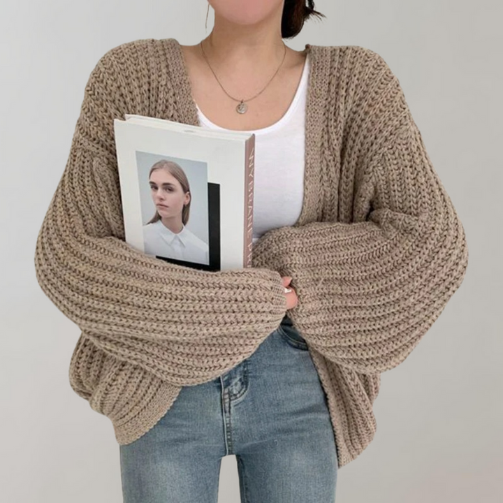 Cardigan épais et douillet pour femmes
