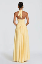 Robe longue Amaris pour femmes, robe de soirée élégante