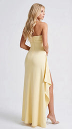 Robe longue élégante sans manches Cora pour femmes