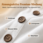 Robe sans manches en mélange de lin avec patte de boutonnage