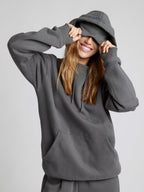 Hoodie de voyage confortable avec motif mode avion