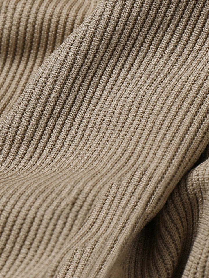 Sweat-shirt court côtelé zippé douillet