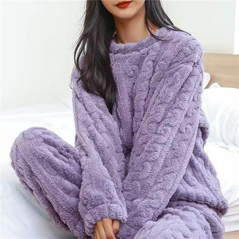 Pyjama en polaire confortable pour femme