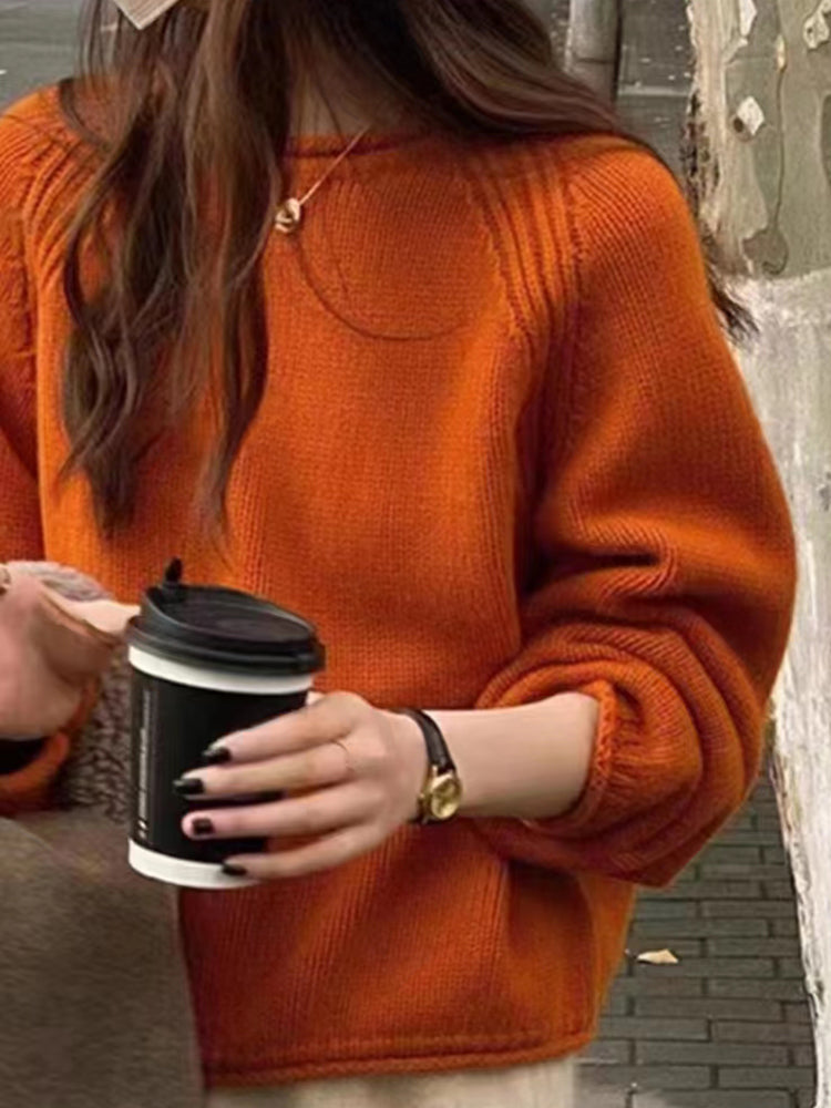 Pull ample à manches longues Adrianne CozyFit