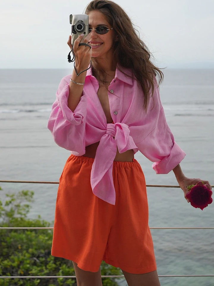 Pauline Laurent® | Chemise en Lin Oversize