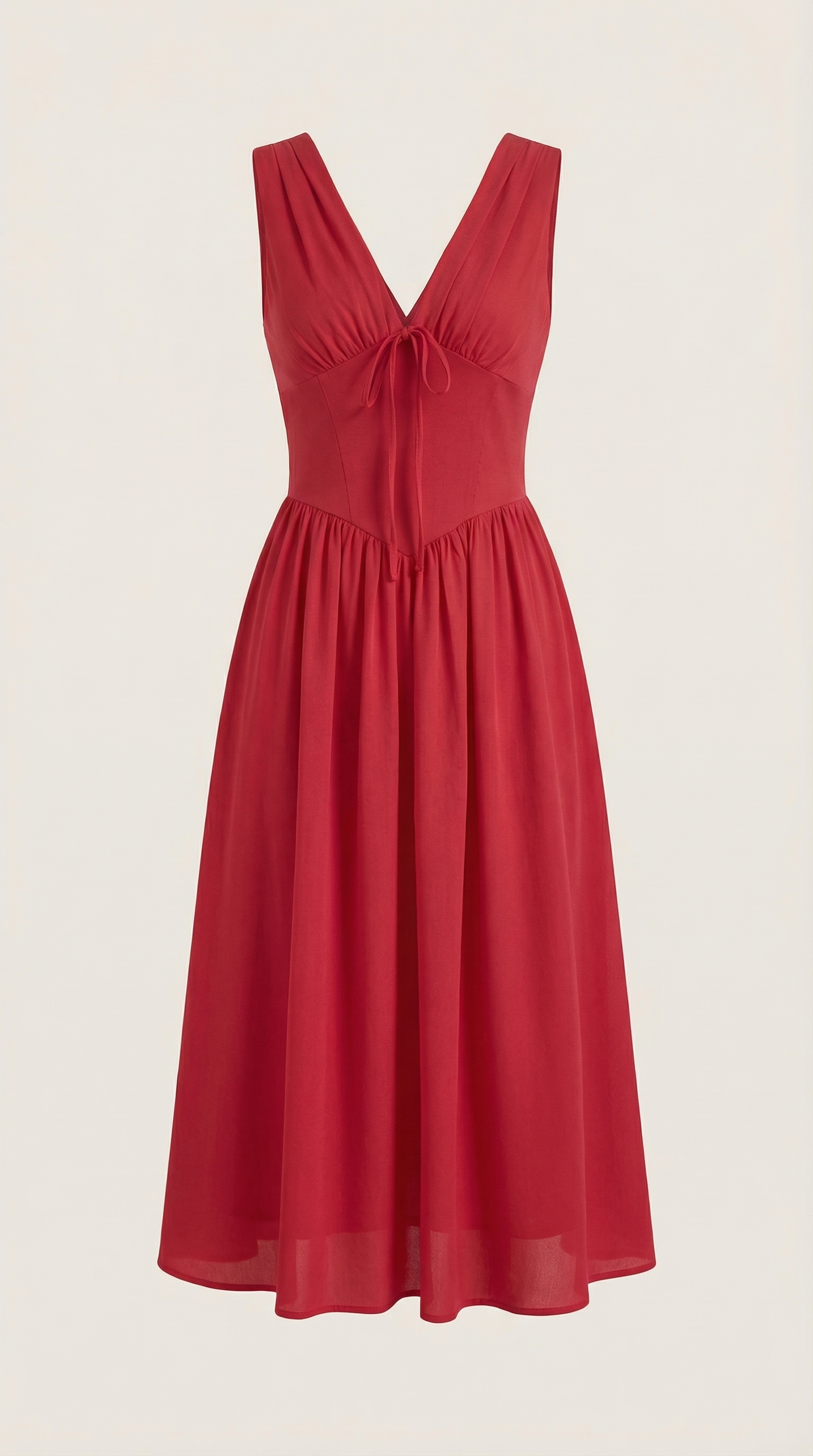 Robe mi-longue d'été corset pour femme