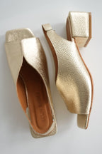 Escarpins femme chic à bride arrière ouverte, vue arrière de la paire
