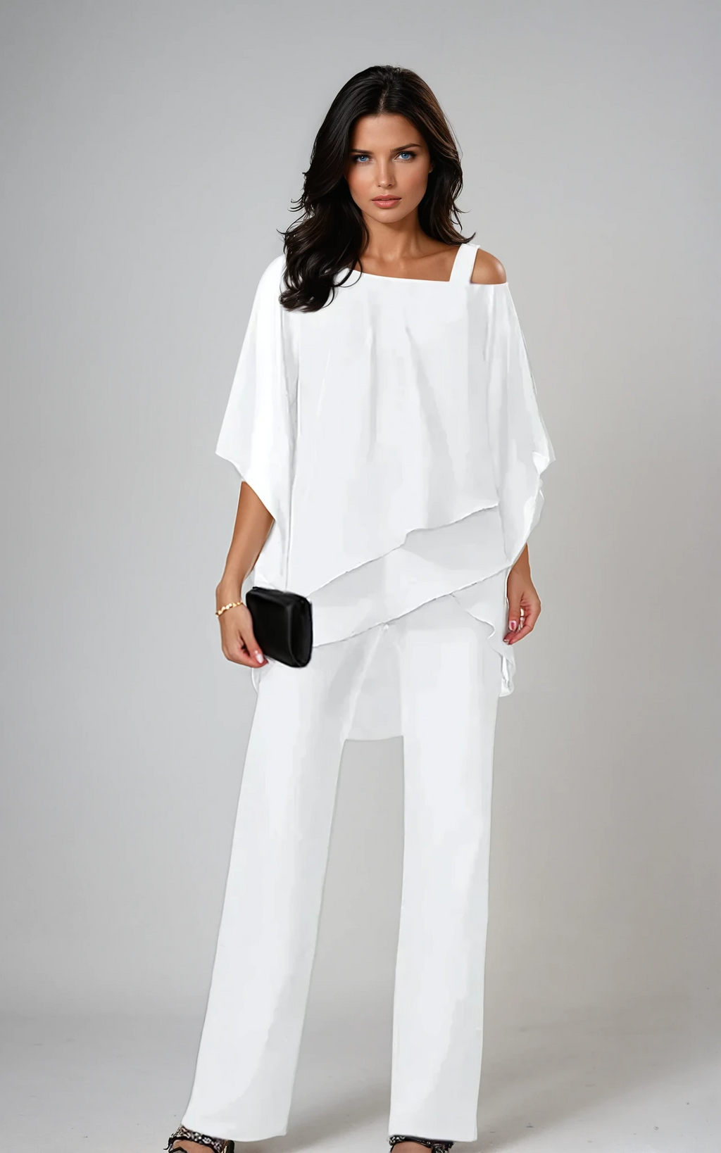 Ensemble chic superposé en deux pièces