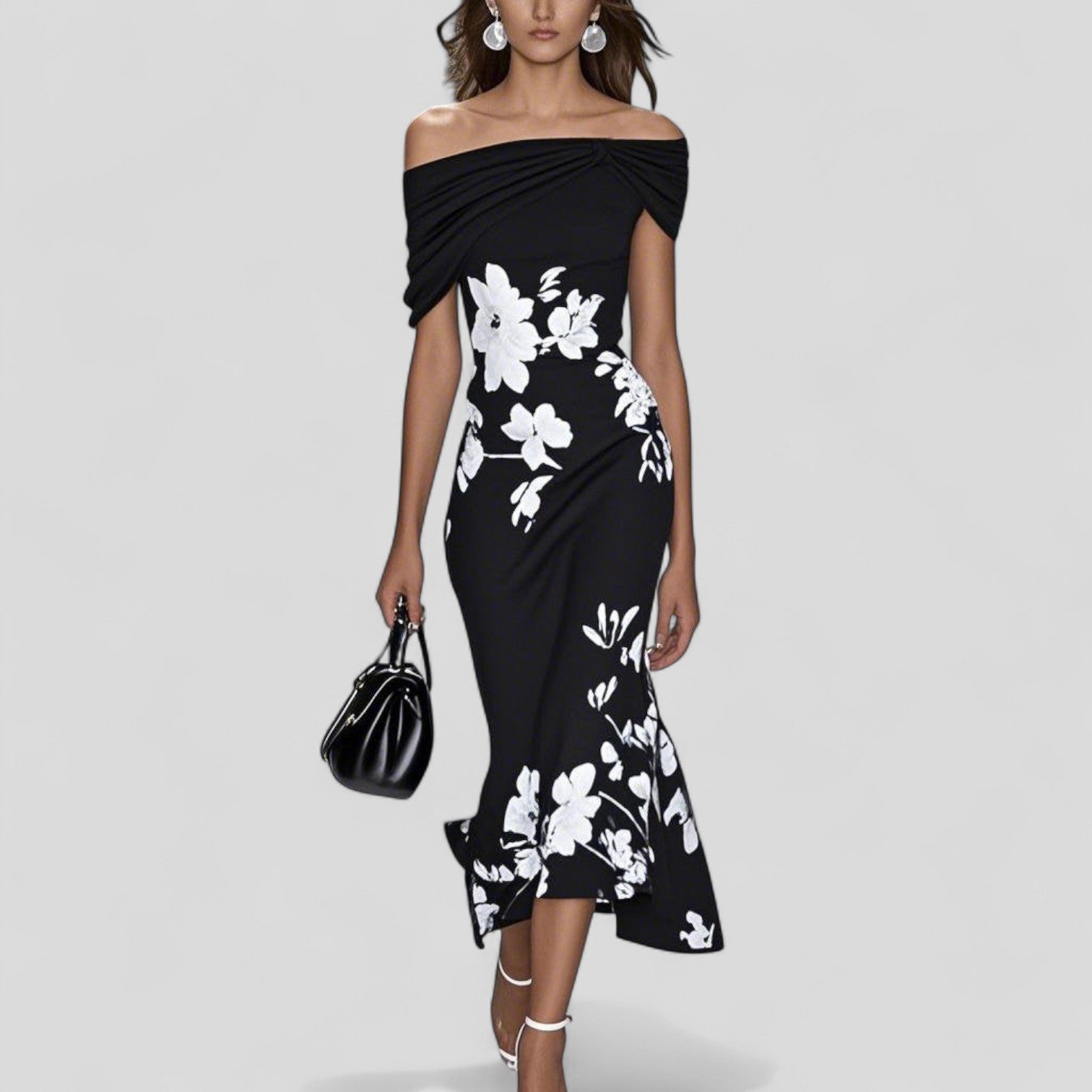 Robe midi décontractée respirante