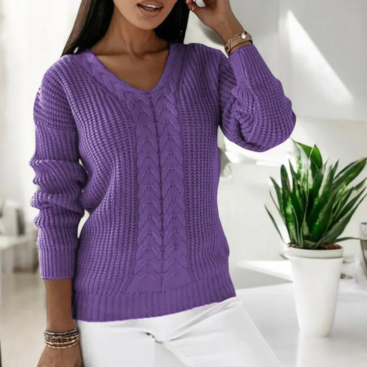 Pull en maille confortable pour femmes