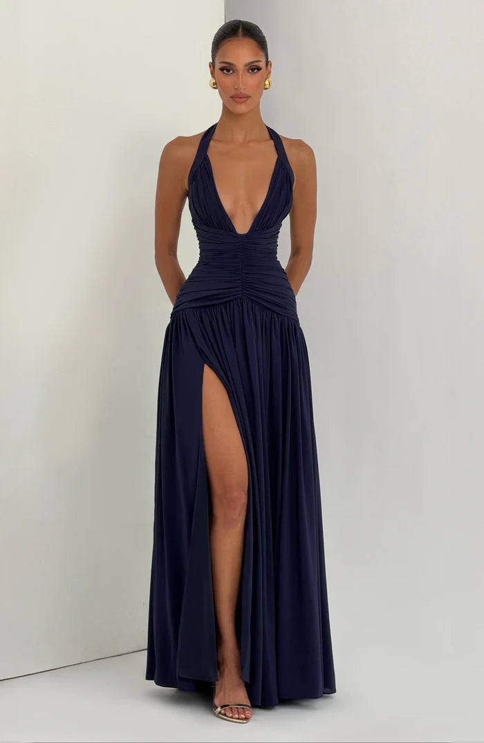 Robe longue Amaris pour femmes, robe de soirée élégante
