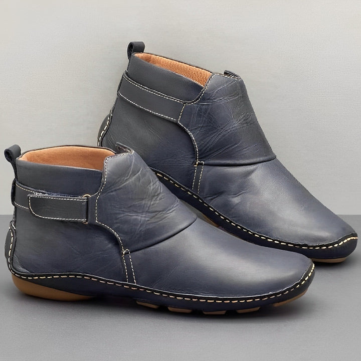 Bottes décontractées à zip à la cheville – Chaussures chics pour tous les jours