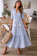 Robe Maxi sans manches pour femme avec jupe en tulle